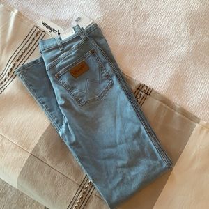Vintage Wrangler Free People High Rise Flare Jean